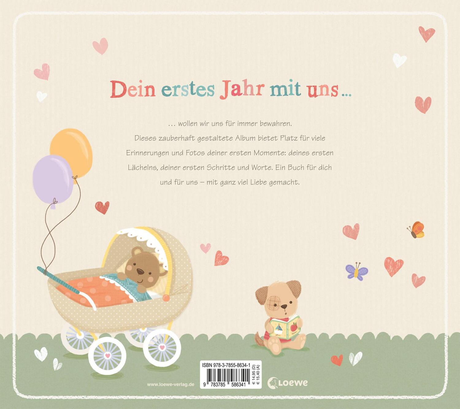 Bild: 9783785586341 | Dein erstes Jahr | Babyalbum | Buch | Deutsch | 2017 | Loewe
