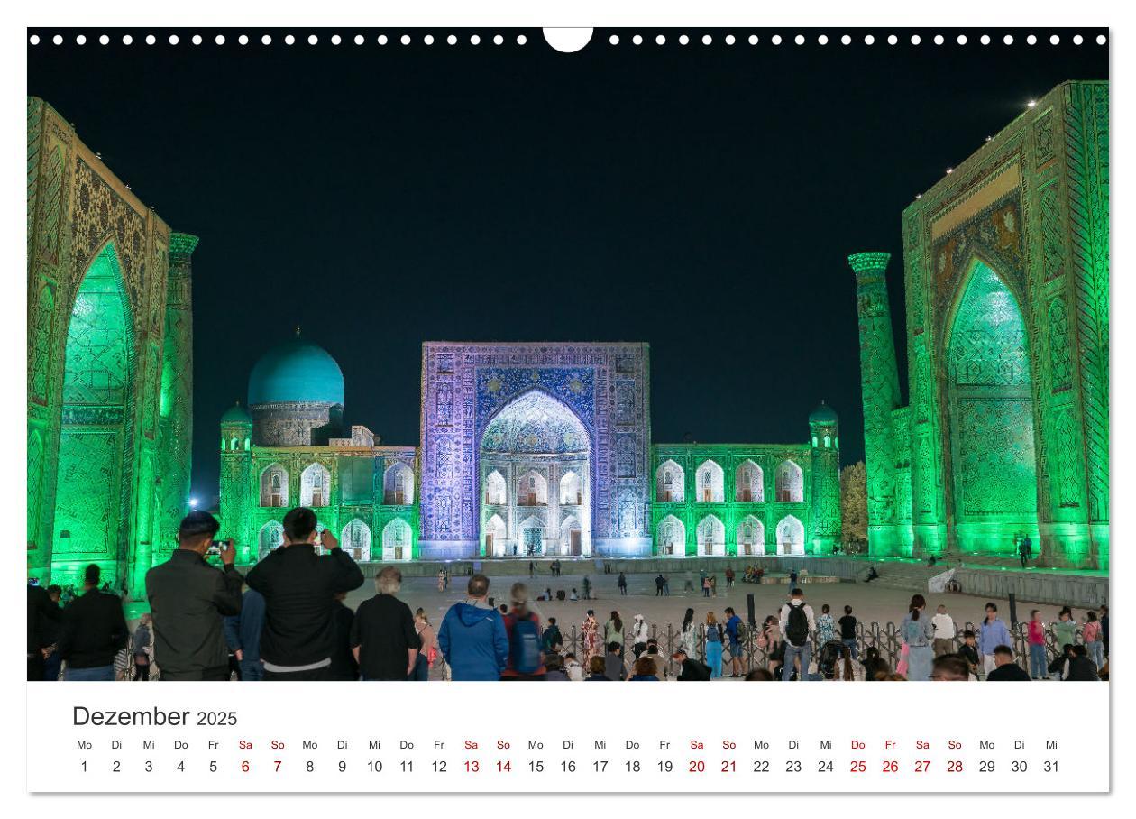 Bild: 9783383899393 | Usbekistan (Wandkalender 2025 DIN A3 quer), CALVENDO Monatskalender