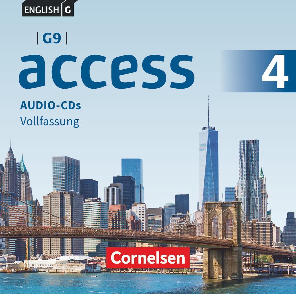 Cover: 9783060364589 | English G Access - G9 - Band 4: 8. Schuljahr - Audio-CDs | Audio-CD