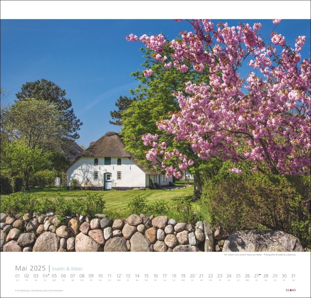 Bild: 9783964023247 | Inseln und Meer Edition Kalender 2025 | Kalender | Spiralbindung