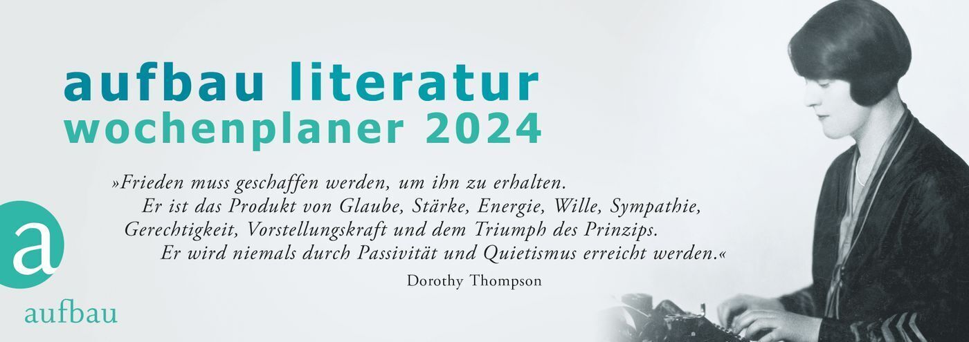 Cover: 9783351039929 | Aufbau Literatur Wochenplaner 2024 | 18. Jahrgang | Böhm (u. a.)
