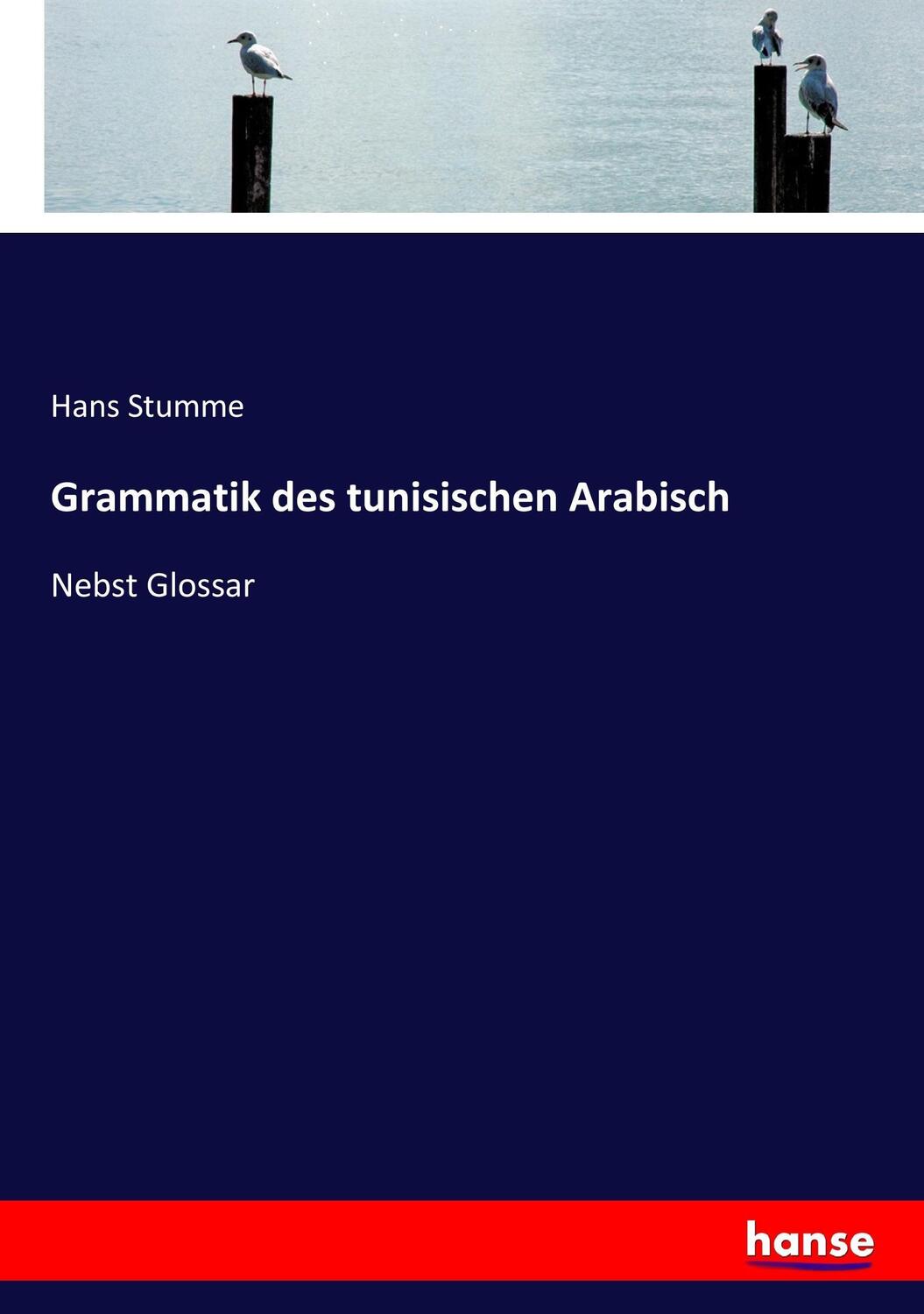 Cover: 9783744643009 | Grammatik des tunisischen Arabisch | Nebst Glossar | Hans Stumme