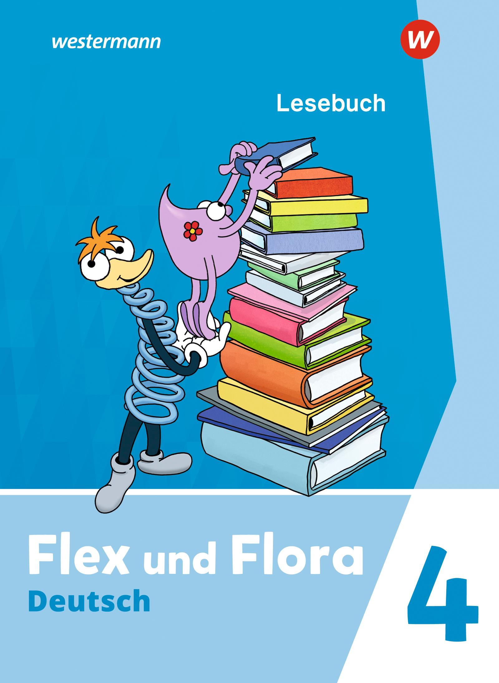 Cover: 9783141055016 | Flex und Flora 4. Lesebuch | Ausgabe 2021 | Taschenbuch | 168 S.