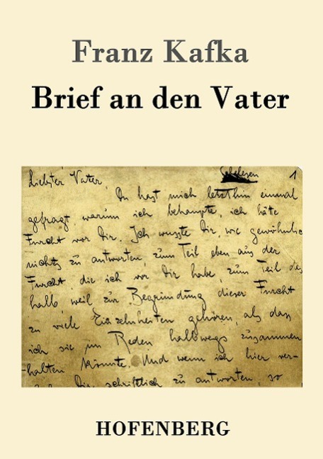 Cover: 9783843095327 | Brief an den Vater | Franz Kafka | Taschenbuch | Hofenberg