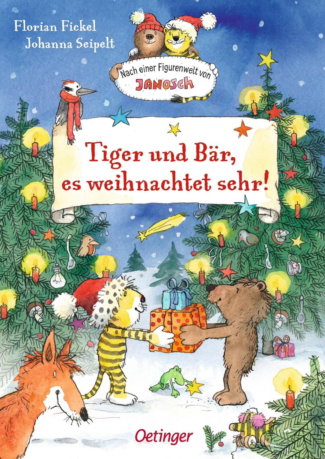 Cover: 9783751206563 | Nach einer Figurenwelt von Janosch. Tiger und Bär, es weihnachtet...