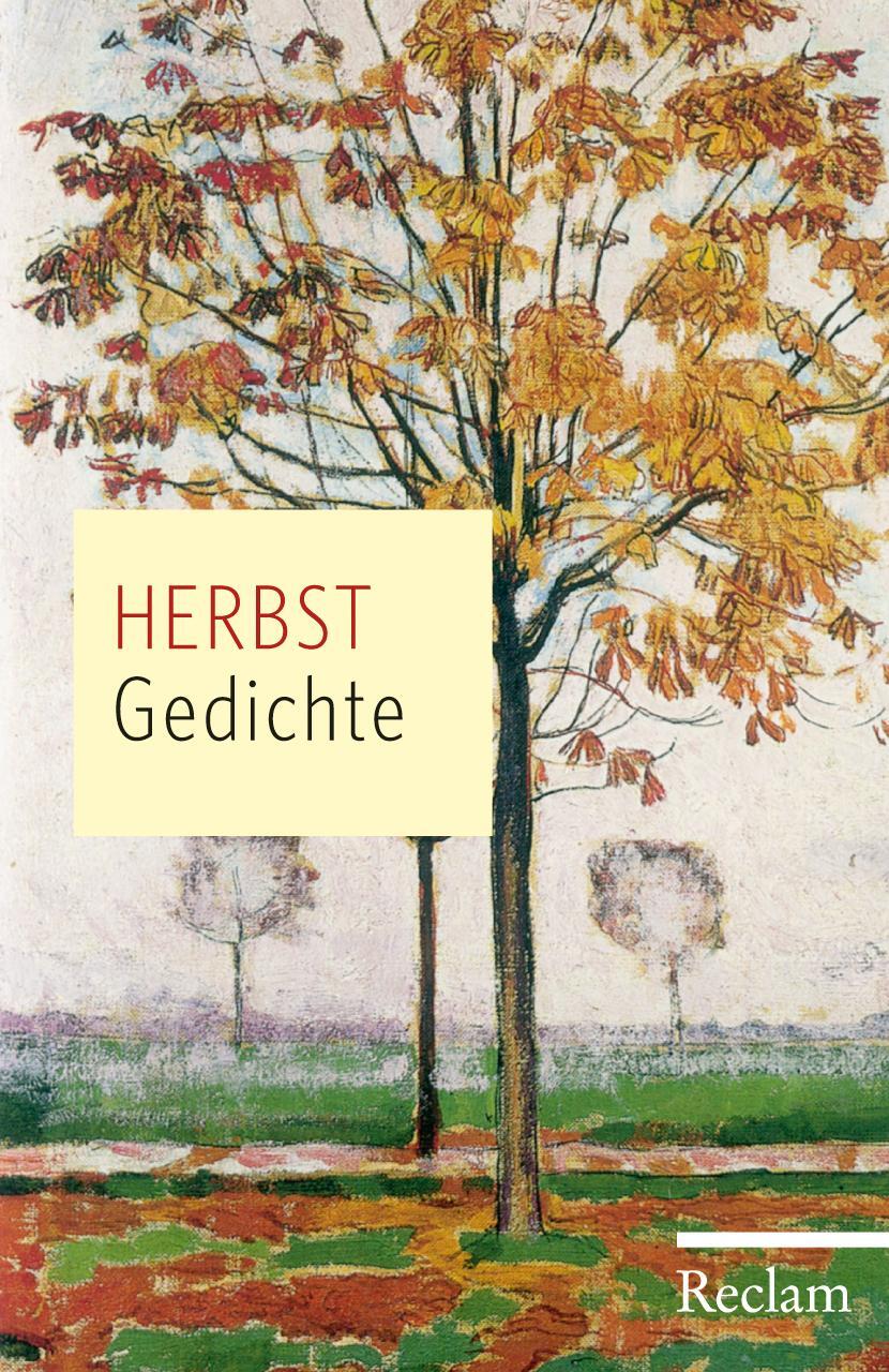 Cover: 9783150189375 | Herbstgedichte | Evelyne Polt-Heinzl (u. a.) | Taschenbuch | Deutsch