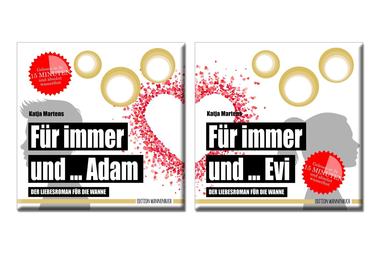 Cover: 9783947409075 | Für immer und ... Adam / Für immer und ... Evi | Katja Martens | Buch