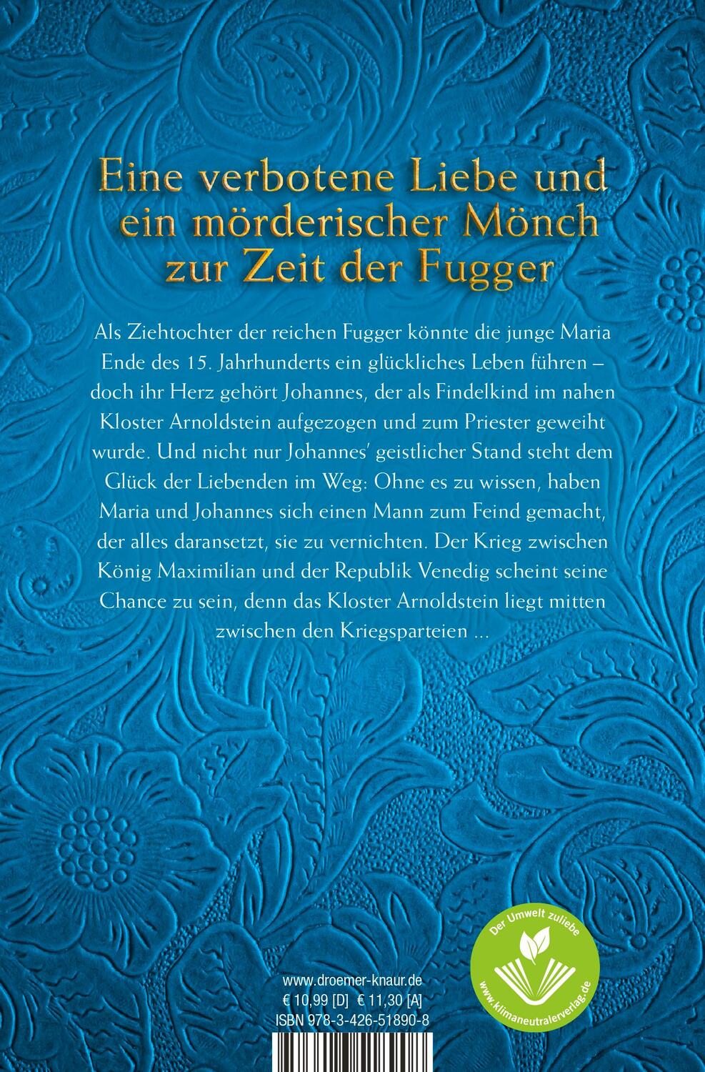 Rückseite: 9783426518908 | Der Fluch der Rose | Roman | Iny Lorentz | Taschenbuch | 672 S. | 2021