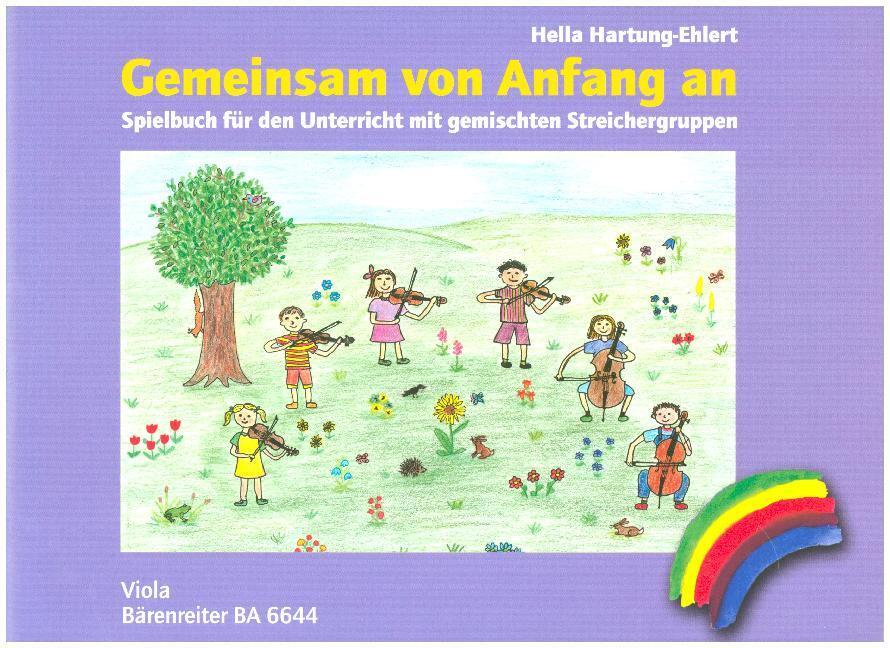 Cover: 9790006499779 | Gemeinsam von Anfang an, Spielbuch, Ausgabe für Viola | Hartung-Ehlert