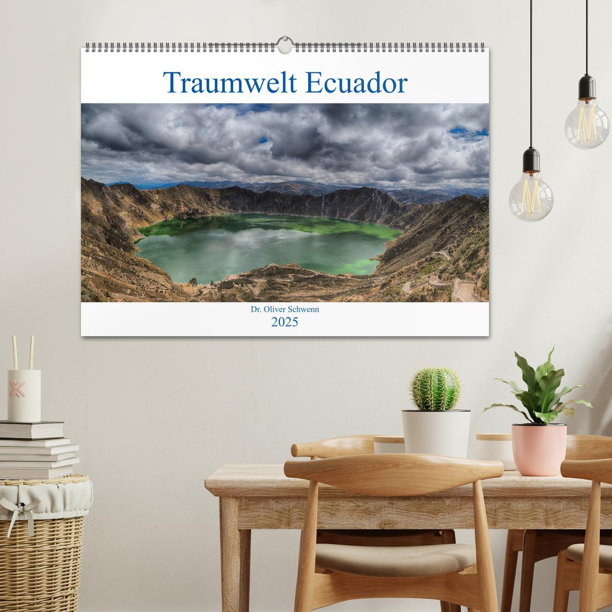 Bild: 9783435353101 | Traumwelt Ecuador (Wandkalender 2025 DIN A2 quer), CALVENDO...