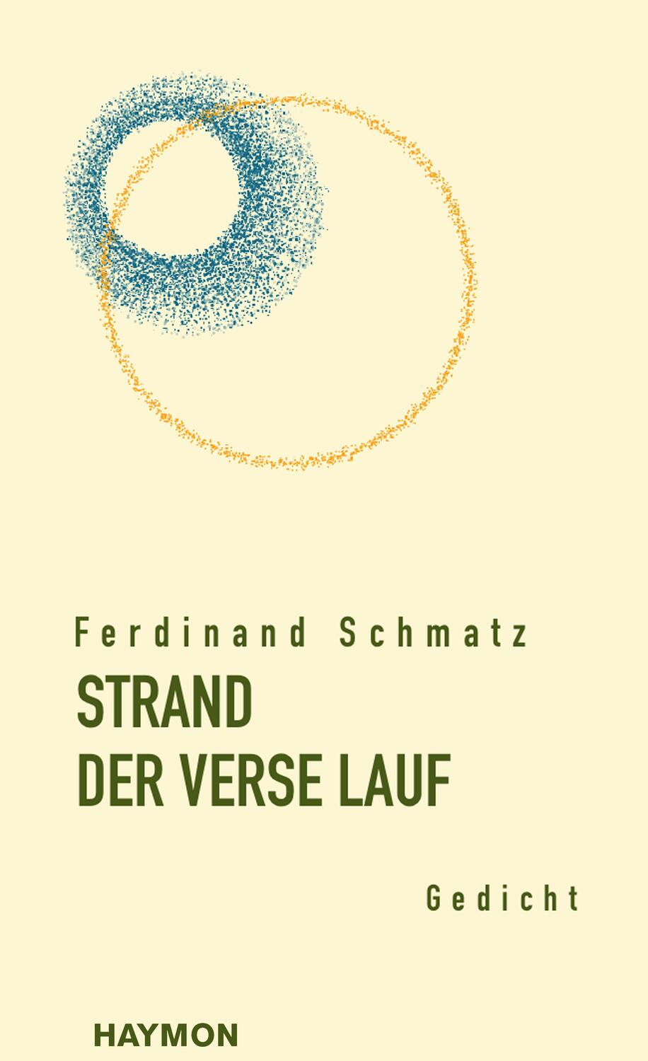 Cover: 9783709981597 | STRAND DER VERSE LAUF | Gedicht | Ferdinand Schmatz | Buch | Deutsch