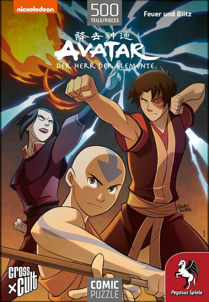 Cover: 4260059979979 | Avatar - Der Herr der Elemente (Feuer und Blitz) | Spiel | Brettspiel