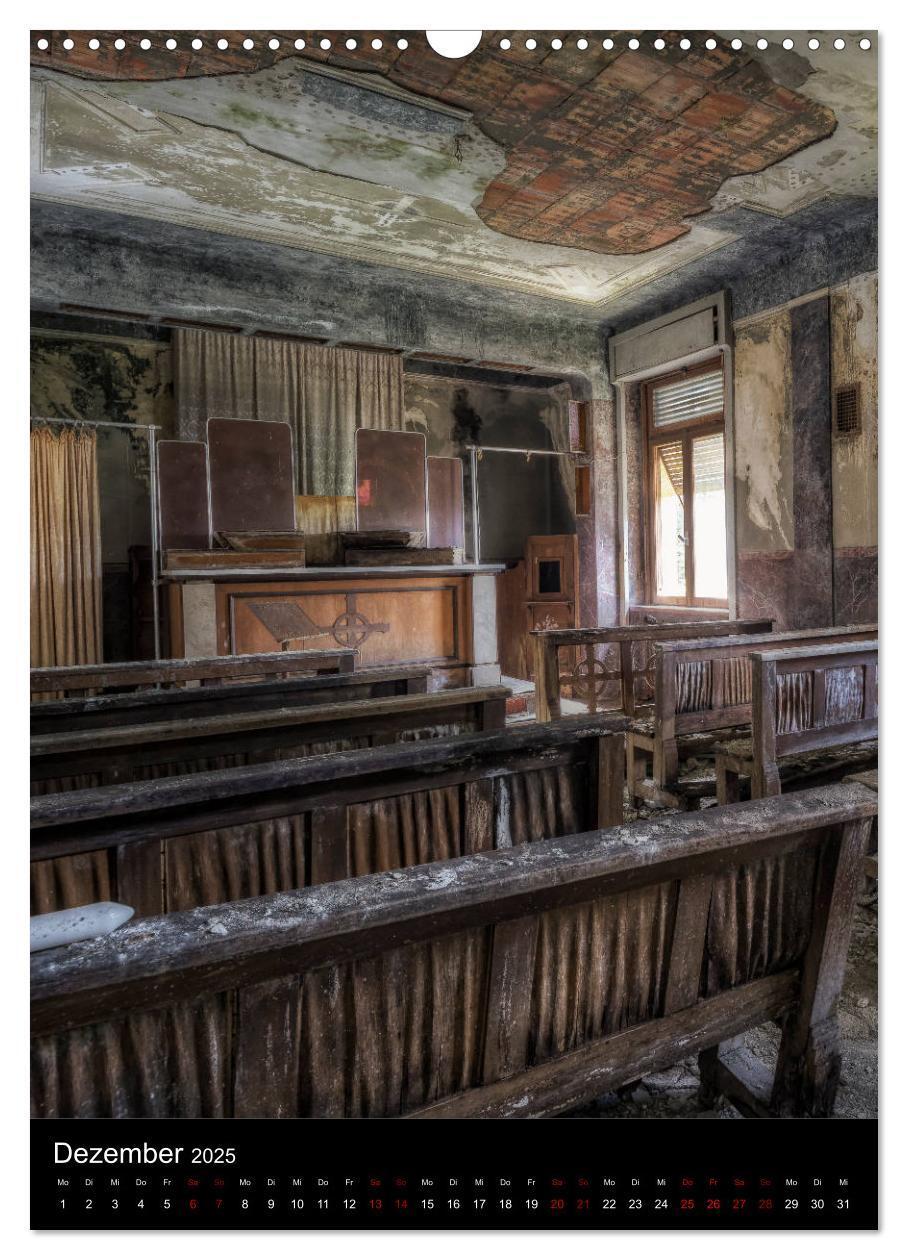 Bild: 9783435987184 | Lost Places - Verlassene Kirchen (Wandkalender 2025 DIN A3 hoch),...