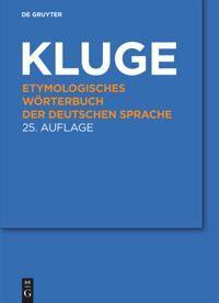 Cover: 9783110223644 | Etymologisches Wörterbuch der deutschen Sprache | Friedrich Kluge