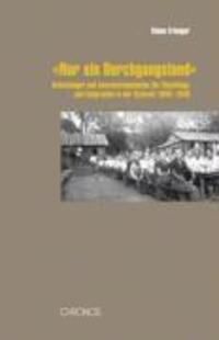 Cover: 9783034007436 | 'Nur ein Durchgangsland' | Simon Erlanger | Taschenbuch | 278 S.