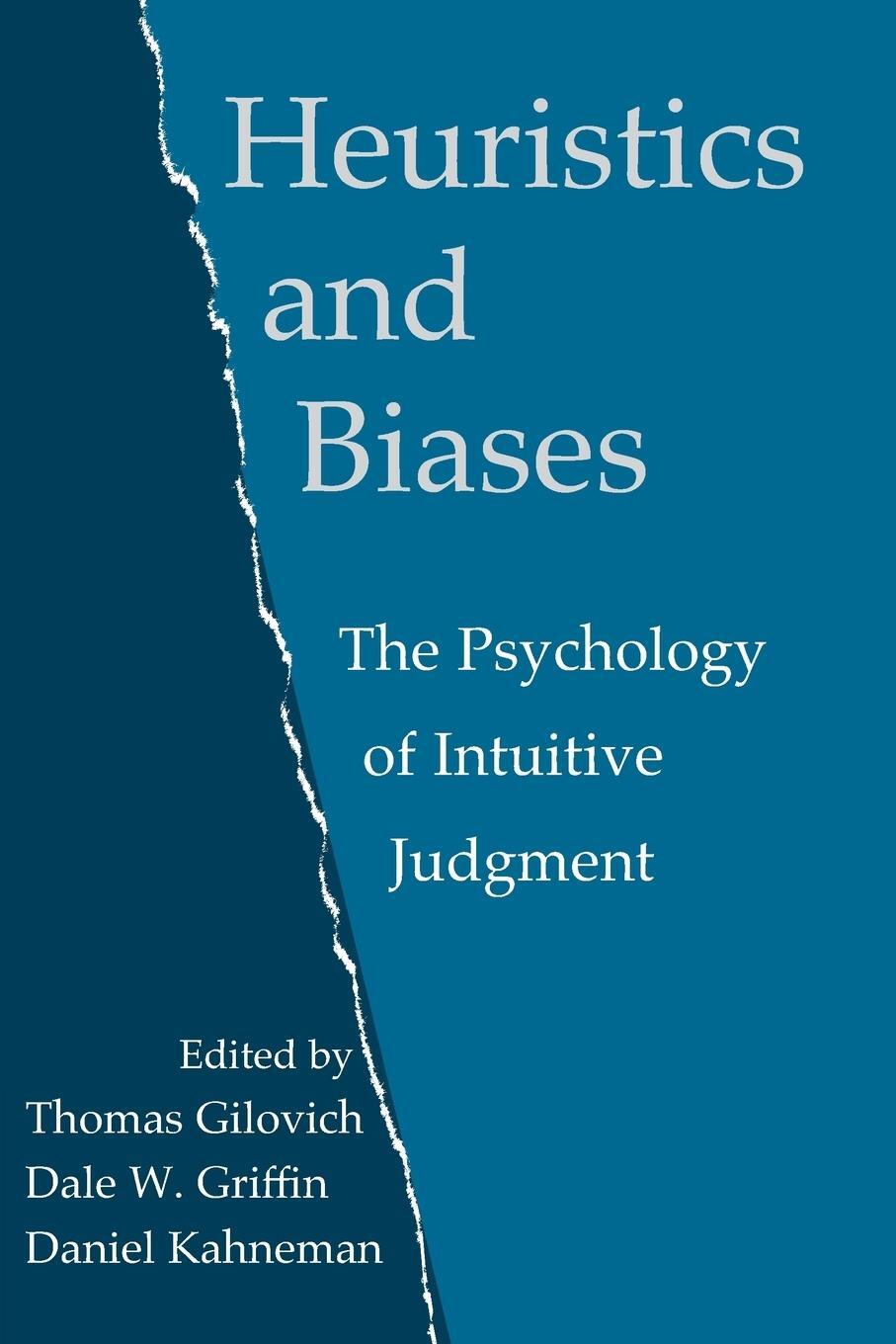 Cover: 9780521796798 | Heuristics and Biases | The Psychology of Intuitive Judgment | Buch