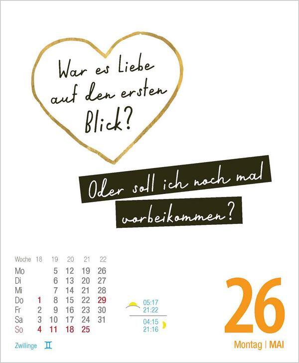 Bild: 9783731877455 | Visual Words 2025 | TypoArt Tages-Abreisskalender | Verlag Korsch