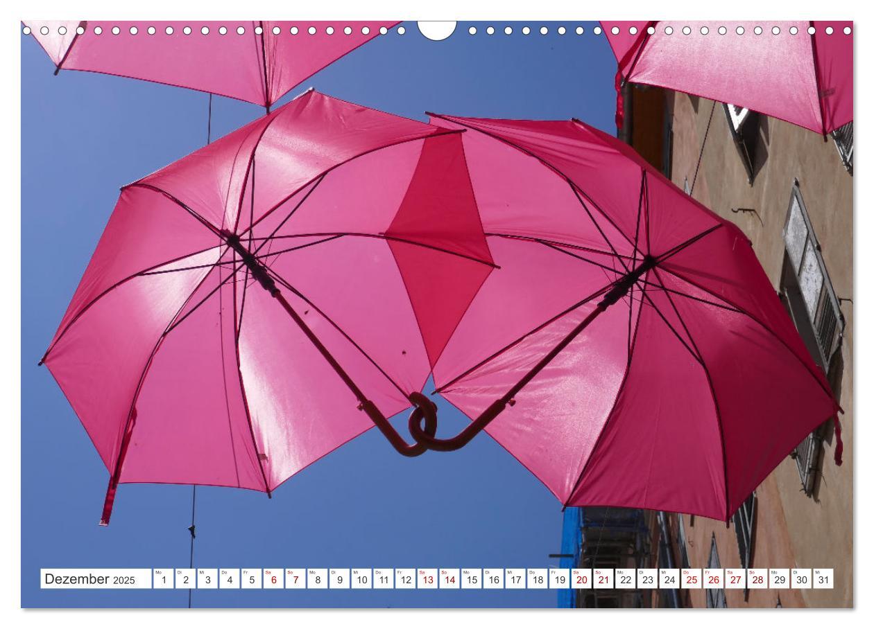 Bild: 9783457200537 | Umbrella Skies - Farbenfrohe Schirme (Wandkalender 2025 DIN A3...