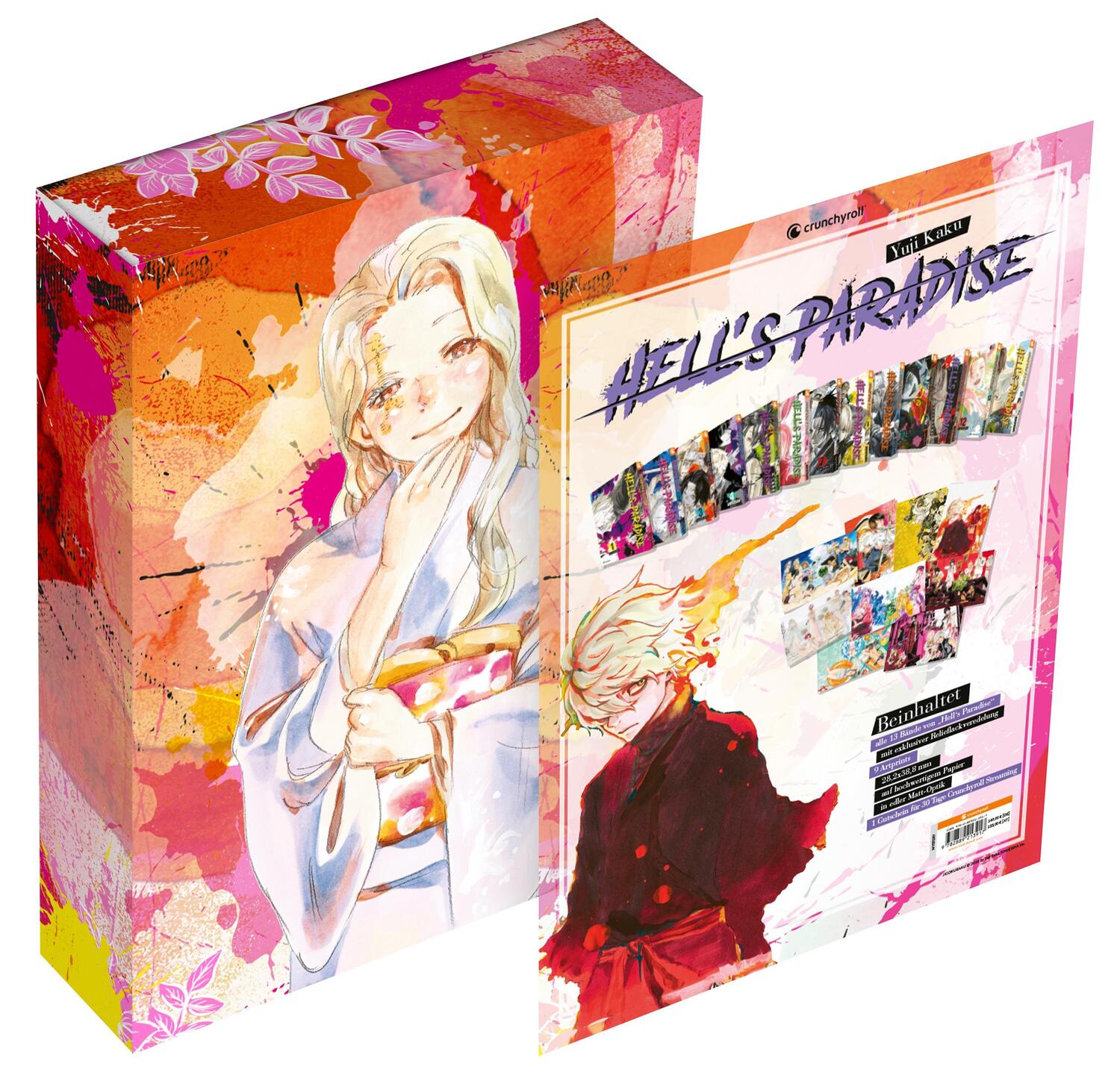 Rückseite: 9782889213917 | Hell's Paradise Complete Box | Yuji Kaku | Taschenbuch | Deutsch