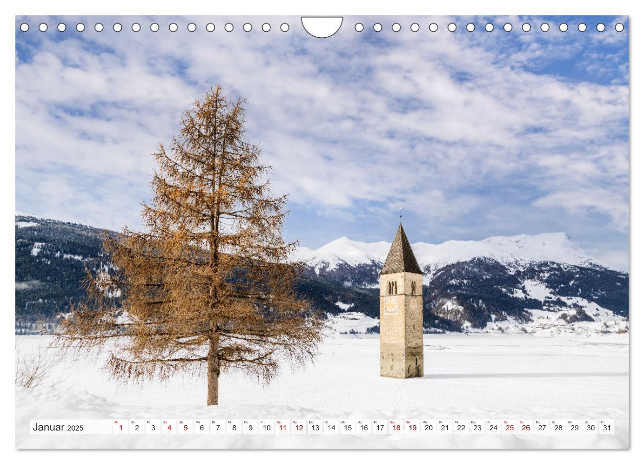 Bild: 9783457153529 | MAGISCHES SÜDTIROL (Wandkalender 2025 DIN A4 quer), CALVENDO...