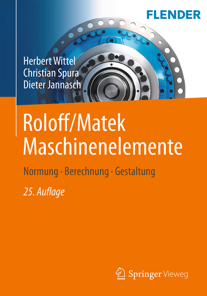 Cover: 9783658341596 | Roloff/Matek Maschinenelemente, 2 Teile | Herbert Wittel (u. a.)