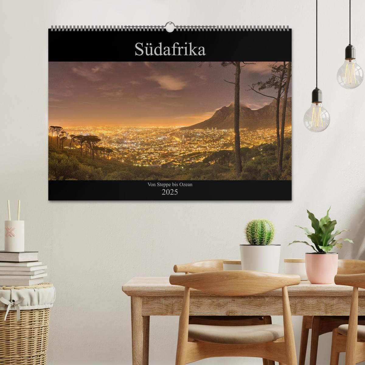 Bild: 9783435431021 | Südafrika - Von Steppe bis Ozean (Wandkalender 2025 DIN A2 quer),...