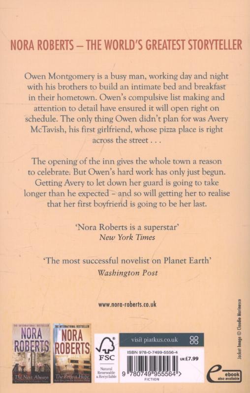 Rückseite: 9780749955564 | The Last Boyfriend | Number 2 in series | Nora Roberts | Taschenbuch