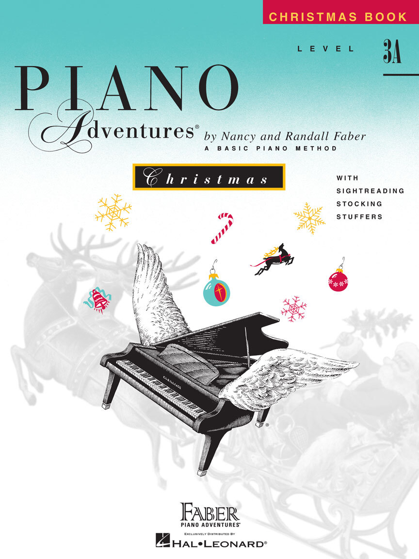 Cover: 674398201846 | Piano Adventures Christmas Book Level 3A | Nancy Faber_Randall Faber