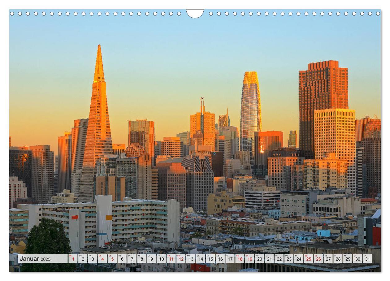 Bild: 9783435110155 | San Francisco - City on the Bay (Wandkalender 2025 DIN A3 quer),...