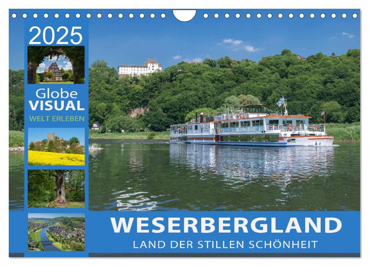 Cover: 9783435065844 | WESERBERGLAND - Land der stillen Schönheit (Wandkalender 2025 DIN...