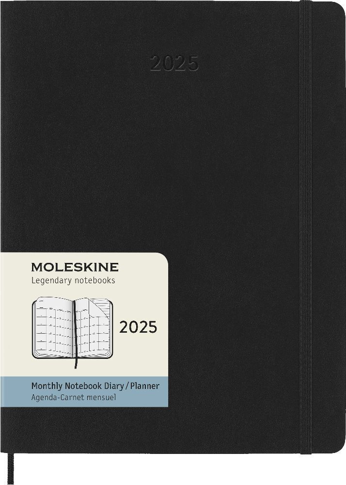 Bild: 8056999270513 | Moleskine 12 Monate Tageskalender 2025, Large/A5 | Buch | 128 S.