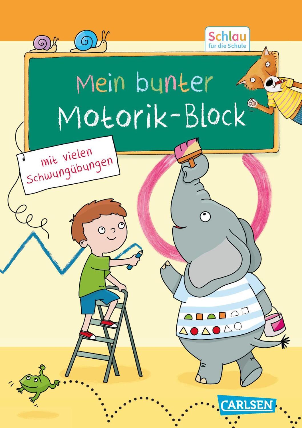 Cover: 9783551189325 | Schlau für die Schule: Mein bunter Motorik-Block | Christine Mildner
