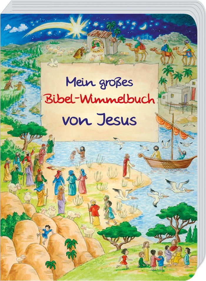 Mein großes Bibel-Wimmelbuch von Jesus - Abeln, Reinhard