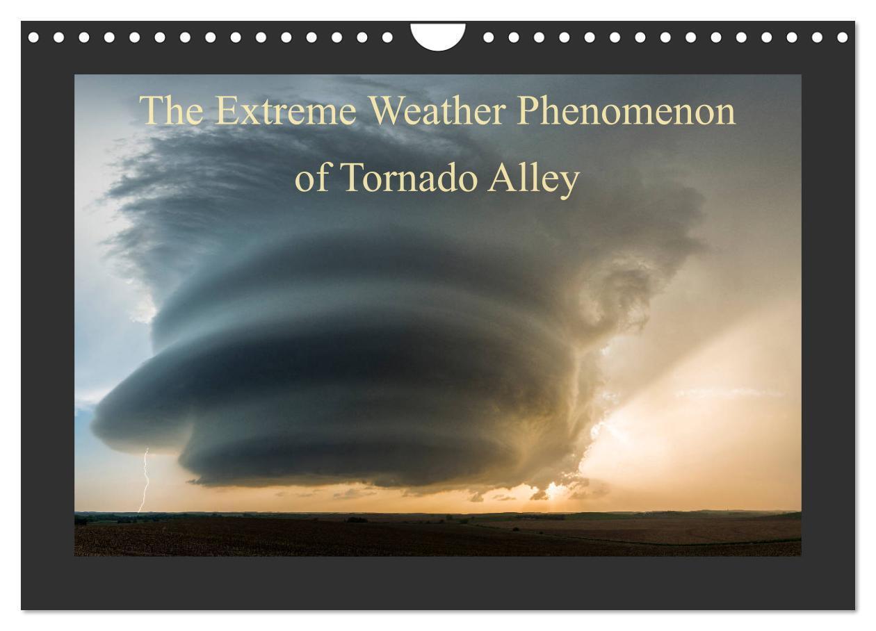 Cover: 9781325869794 | The Extreme Weather Phenomenon of Tornado Alley (Wall Calendar 2024...