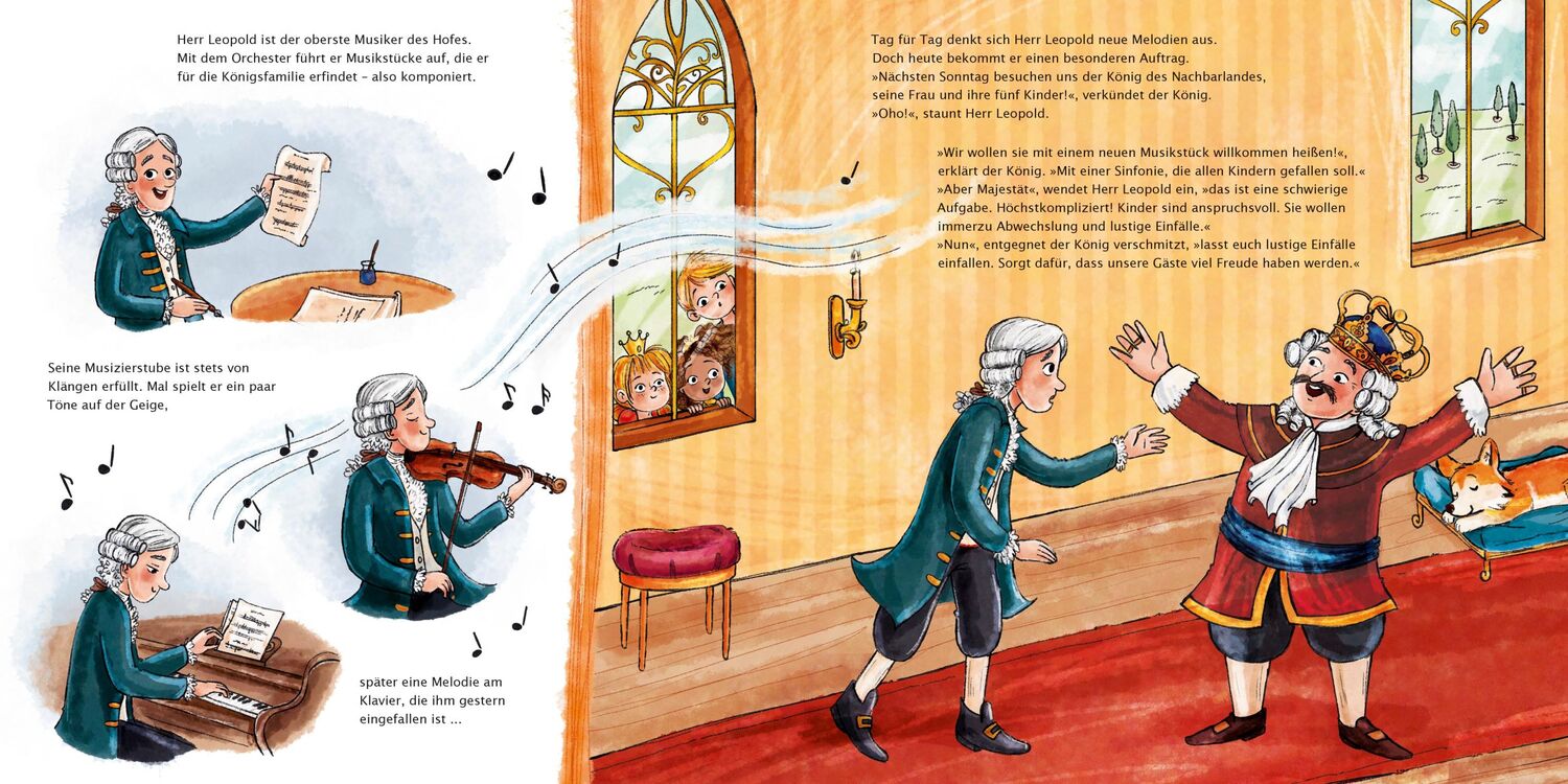 Bild: 9783219120035 | Die Kindersinfonie | Musik von Leopold Mozart | Marko Simsa | Buch