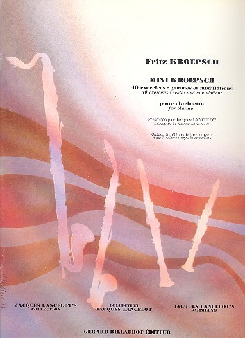 Cover: 9790043055099 | Mini Kroepsch - 40 Exercices - Cahier 3:Elem/Moyen | Fritz Kroepsch