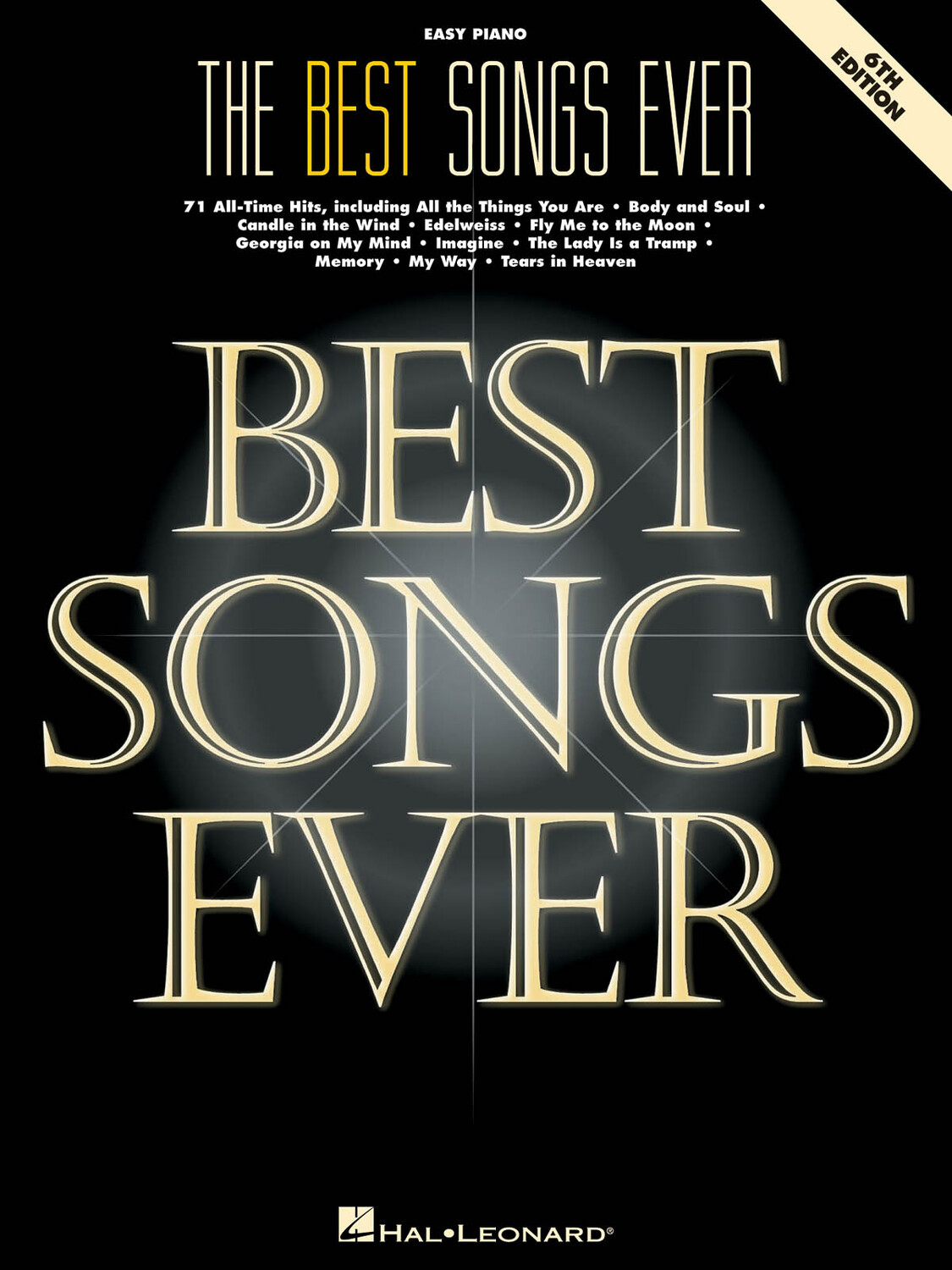 Cover: 73999592238 | Best Songs Ever - 6th edition | Easy Piano Songbook | Buch | 1985