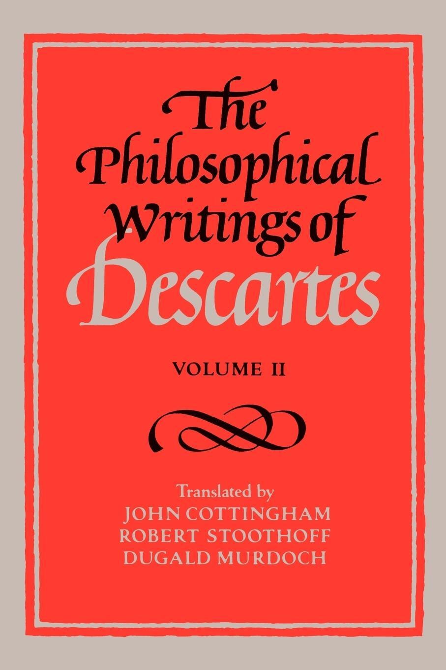 Cover: 9780521288088 | The Philosophical Writings of Descartes | Volume 2 | Rene Descartes