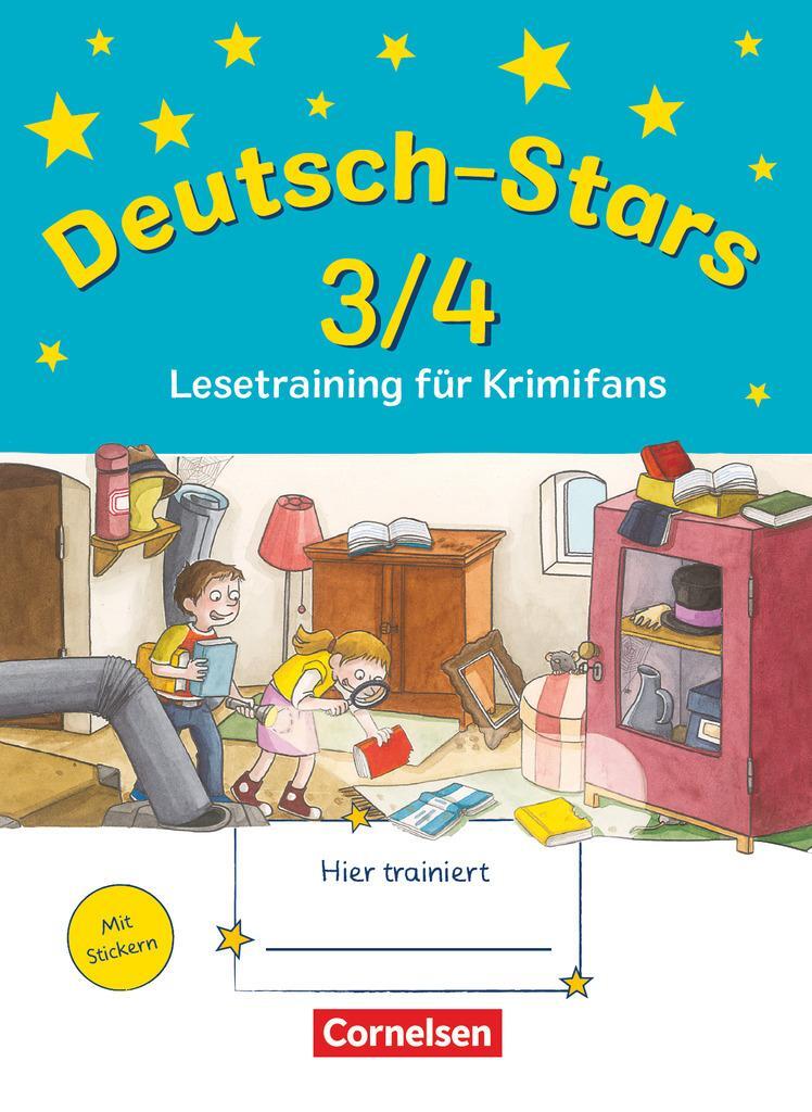 Cover: 9783637015722 | Deutsch-Stars 3/4. Lesetraining für Krimifans | Arbeitsheft | Buch