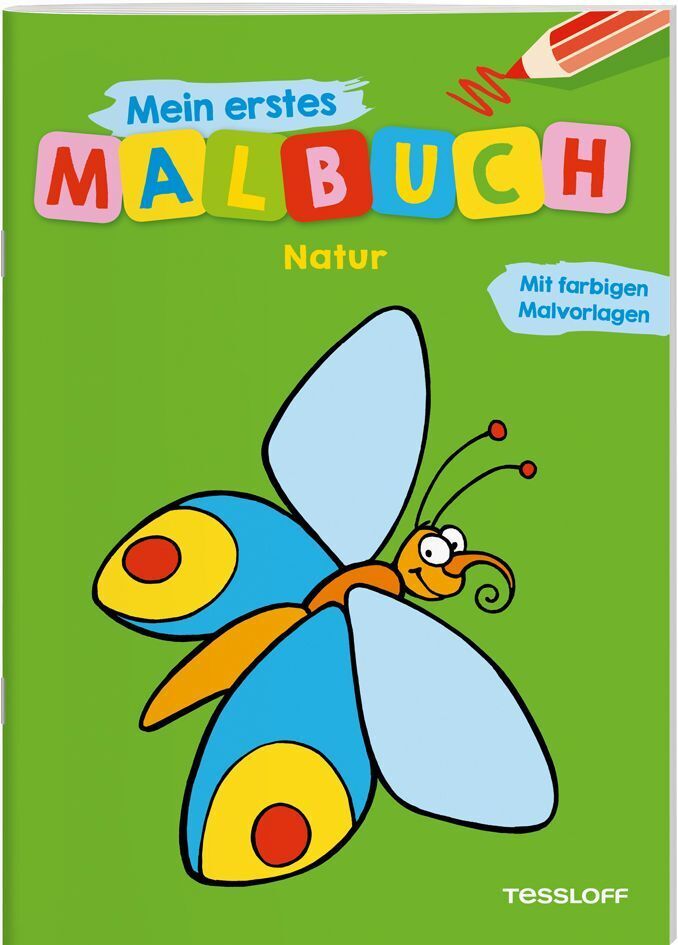 Cover: 9783788640347 | Mein erstes Malbuch - Natur | Mit farbigen Malvorlagen | Turnhofer