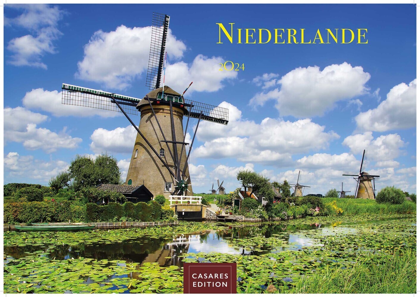 Cover: 9789918621811 | Niederlande 2024 L 35x50cm | Kalender | 14 S. | Deutsch | 2024