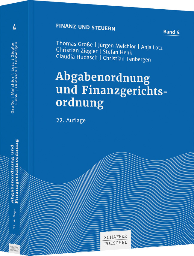 Cover: 9783791050959 | Abgabenordnung und Finanzgerichtsordnung | Thomas Große (u. a.) | Buch