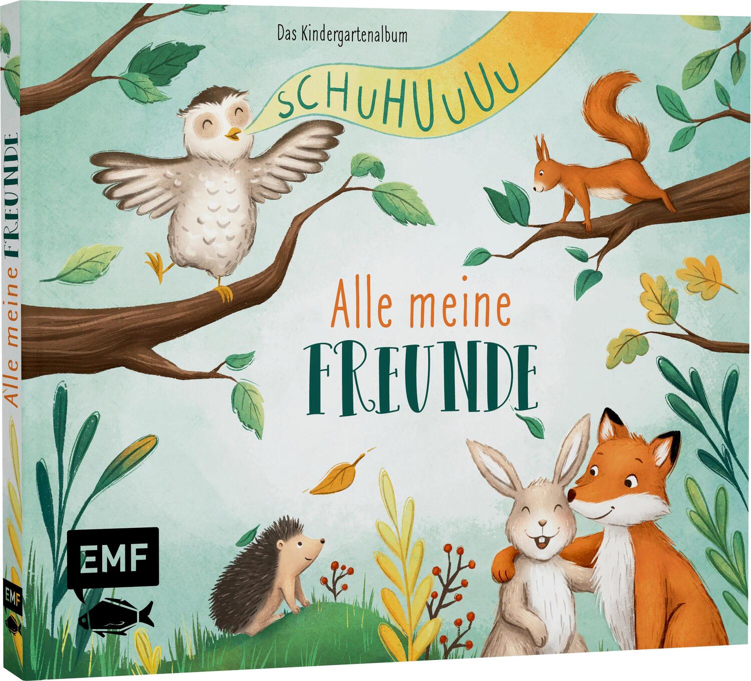 Cover: 9783745910018 | Schuhuuu - Alle meine Freunde - Das Kindergartenalbum (Waldtiere)