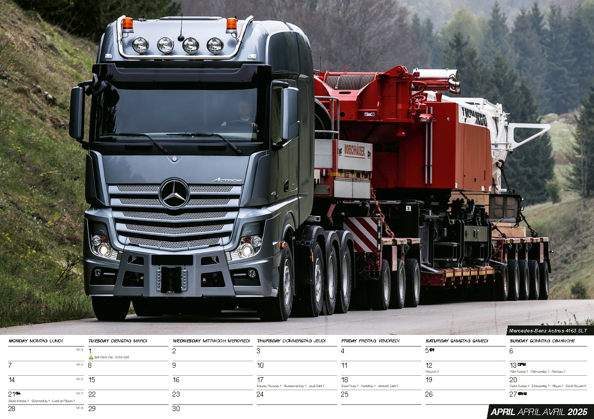 Bild: 9798893610499 | Trucks 2025 - LKWs - Lastkraftwagen | Der LKW Kalender | Kalender