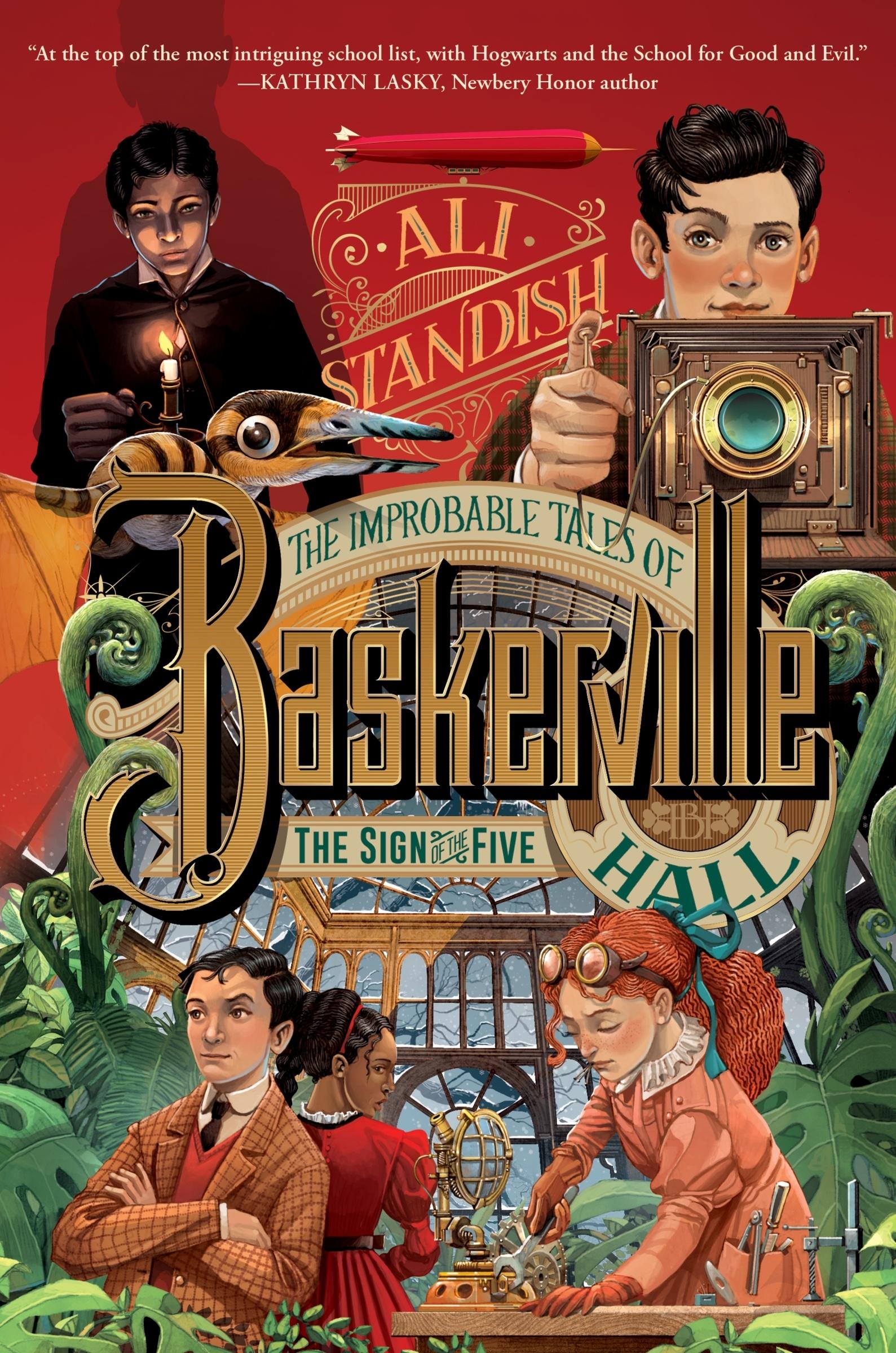 Cover: 9780063275621 | The Improbable Tales of Baskerville Hall Book 2: The Sign of the Five