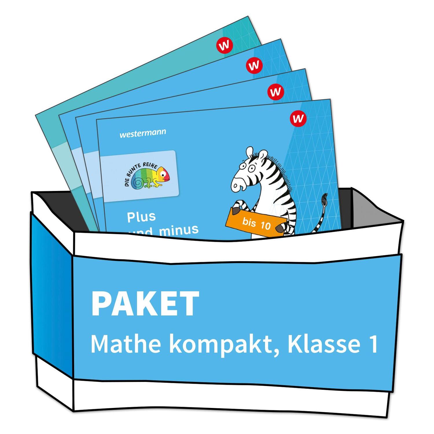 Cover: 9783141176773 | DIE BUNTE REIHE - Mathematik. Paket Mathe kompakt Klasse 1 | Broschüre