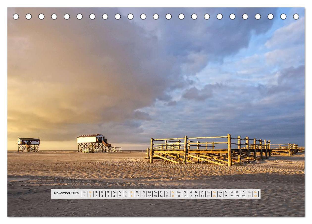 Bild: 9783435792252 | St. Peter-Ording (Tischkalender 2025 DIN A5 quer), CALVENDO...