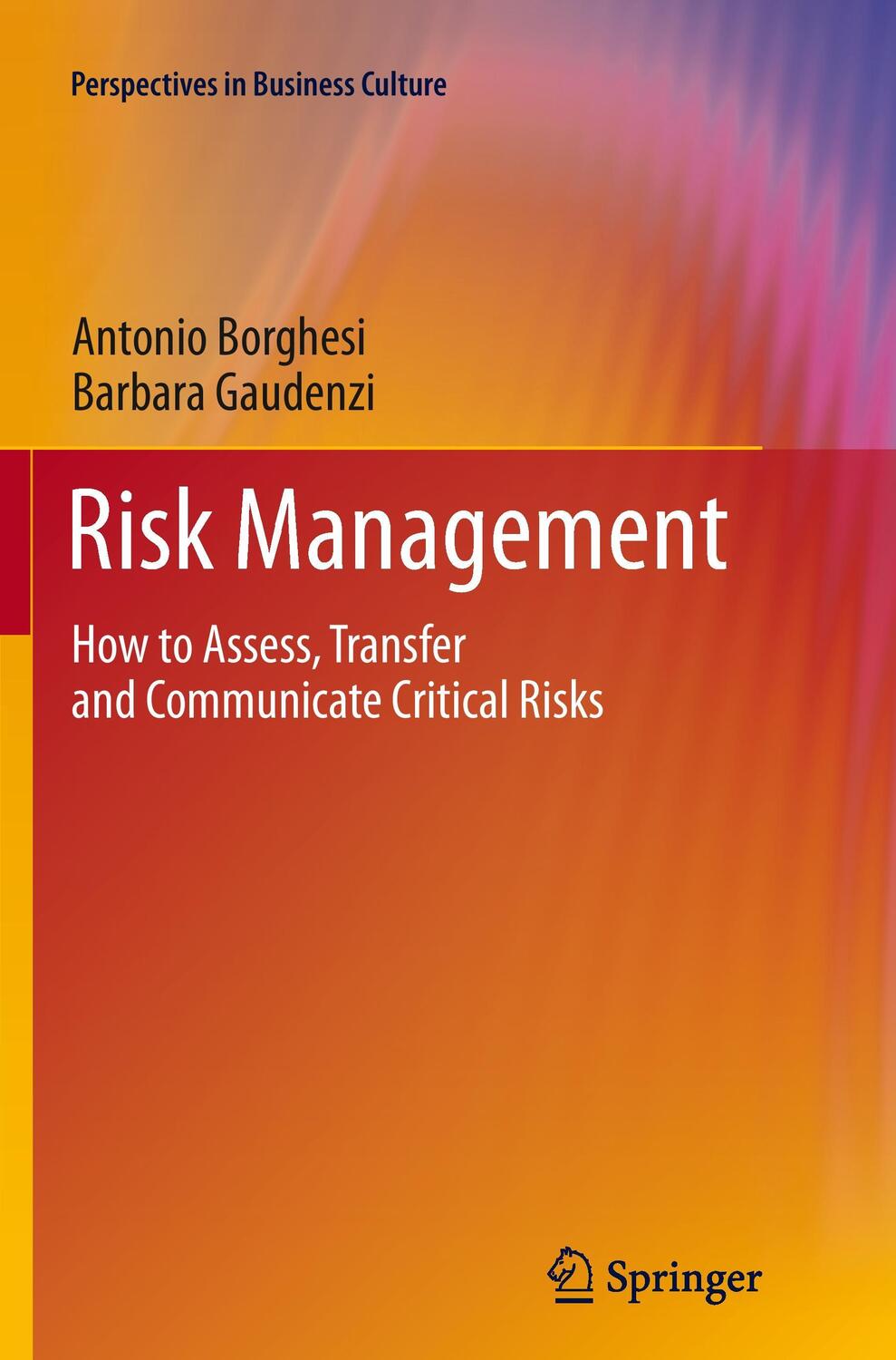 Cover: 9788847055766 | Risk Management | Barbara Gaudenzi (u. a.) | Taschenbuch | Paperback