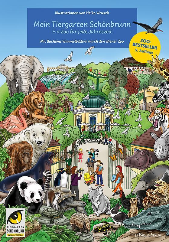 Cover: 9783761634585 | Mein Tiergarten Schönbrunn | Buch | Bachems Wimmelbilder | Deutsch