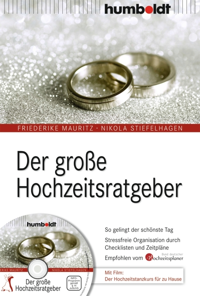 Cover: 9783869100227 | Der große Hochzeitsratgeber, m. DVD | Friederike Mauritz (u. a.)